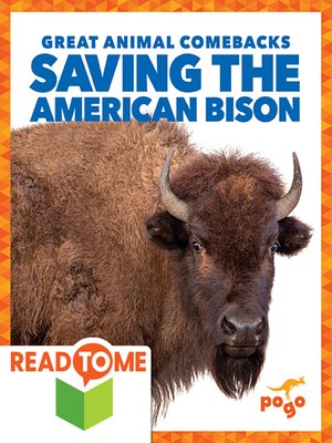 cover image of Saving the American Bison